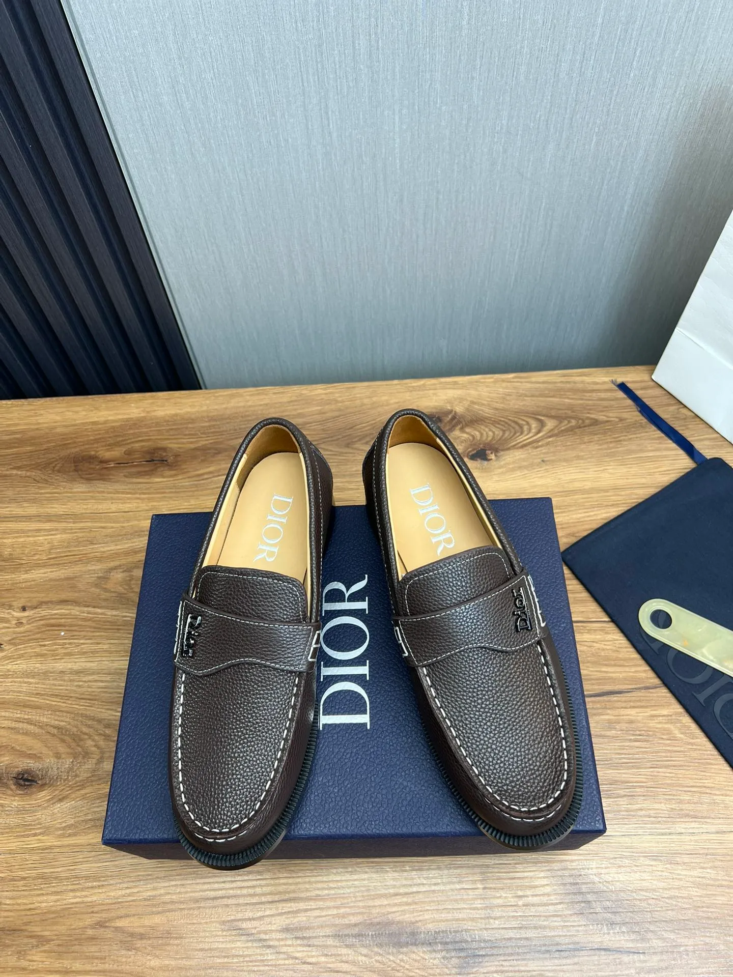 Men's men's shoes💰560💰 Dior men's business casual leather shoes👞all use imported original brand leather, just to create a more comfortable wearing experience, upper: original cowhide➕imported sheepskin lining, original non-slip and wear-resistant rubber outsole✔️36-45 (38.45 non-returnable)